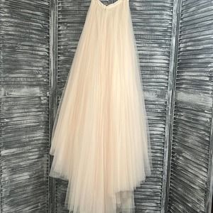 Willowby by Watters Tulle Blush Prom or Wedding Skirt